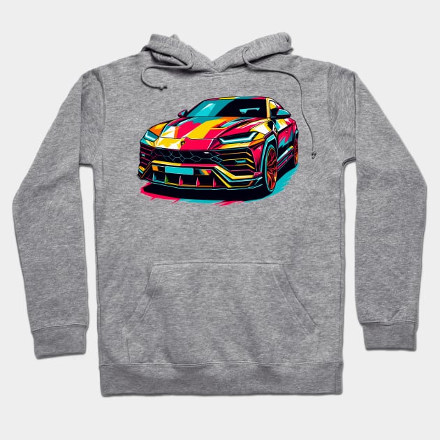 Lamborghini Urus Hoodie by Vehicles-Art